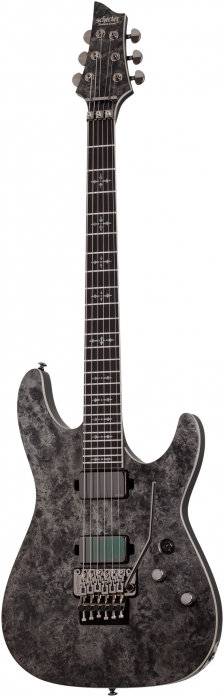 Schecter Signature, Ernie C C-1, Satin Black Reigneign   electric guitar