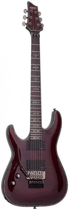 Schecter 1831 Hellraiser C-1 FR Black Cherry gitara elektryczna leworczna