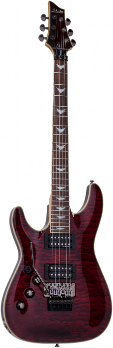 Schecter 2010 Omen Extreme 6 FR Black Cherry gitara elektryczna leworczna
