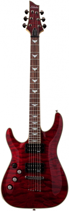 Schecter 2009 Omen Extreme 6 Black Cherry gitara elektryczna leworczna