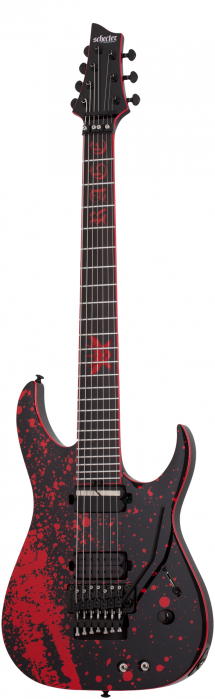 Schecter Signature Sullivan King Banshee-7 FR S Obsidian  electric guitar