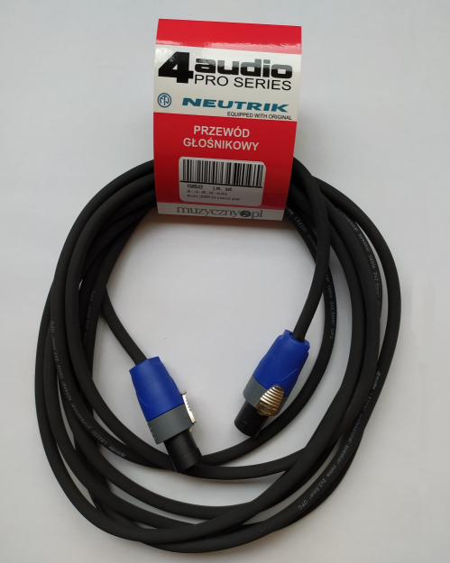 4audio Ls2250 4m Speakon/Speakon