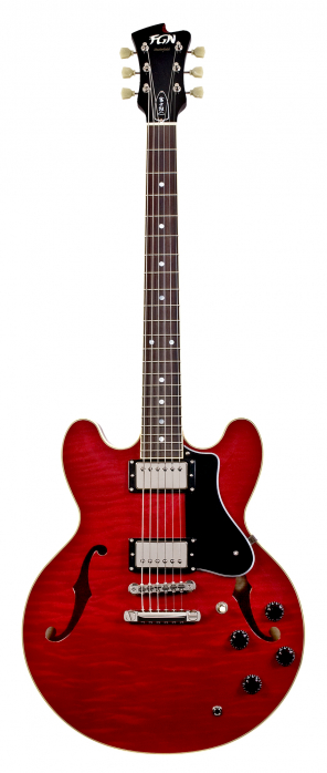 FGN Masterfield Semi Custom HH Cherry electric guitar