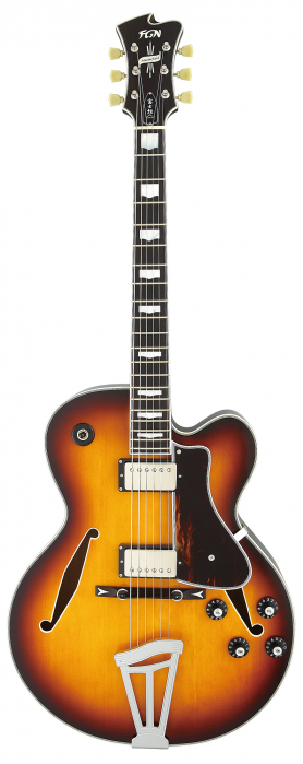 FGN Masterfield Jazz HH Jazz Burst 