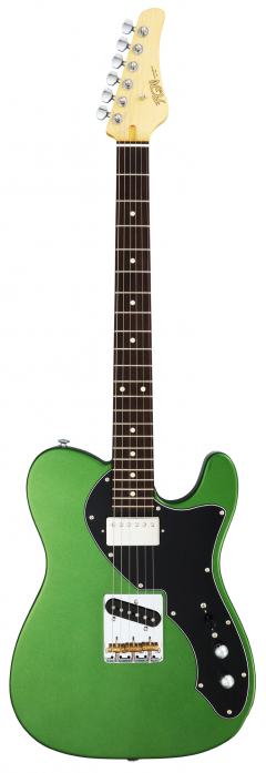 FGN Boundary TL SH Hyla Green Metallic electric guitar