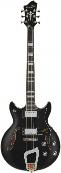 Hagstrom Alvar Black electric guitar