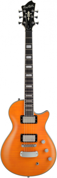 Hagstrom Ultra Max Milky Mandarin Satin electric guitar