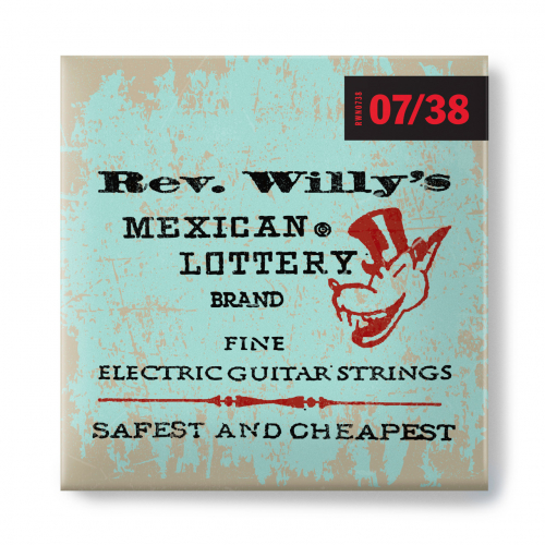 Dunlop Rev Willy Mexican Lottery Strings extra light 007-038