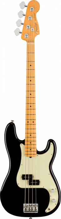 Fender American Professional II Precision Bass, Maple Fingerboard, Black bass guitar