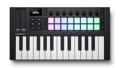 Novation Launchkey Mini 25 Mk4 klawiatura sterujca