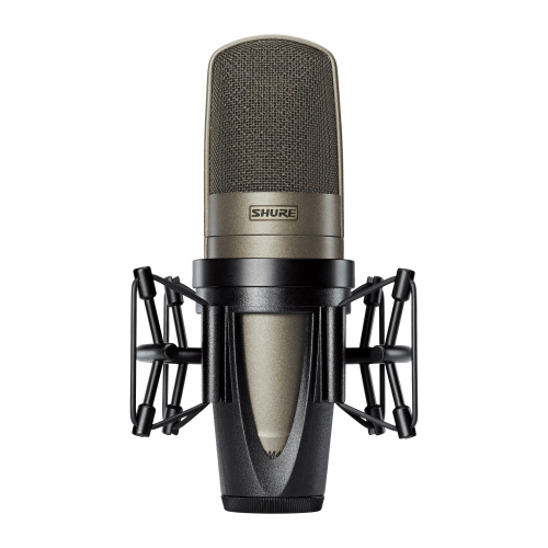Shure KSM42/SG - Mikrofon studyjny, pojemnociowy, dwumembranowy, kardioidalny z koszykiem