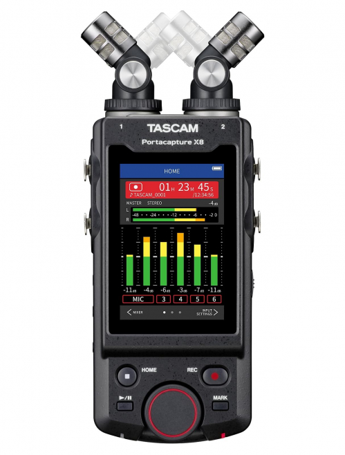 Tascam PORTACAPTURE X8 - Rejestrator i interfejs audio USB z 8 kanaami nagrywania