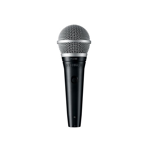 Shure PGA48-QTR-E - Mikrofon dynamiczny do sowa mwionego i karaoke, kabel XLR-Jack