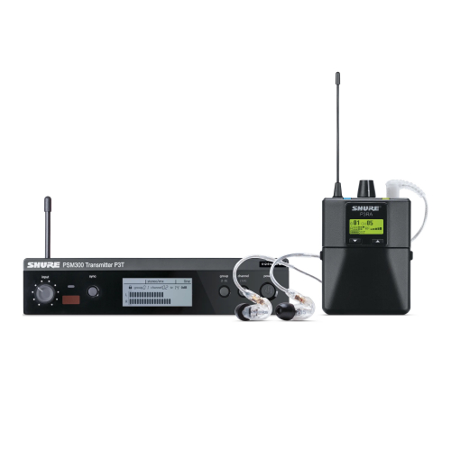 Shure P3TERA215CL-K3E - PREMIUM bezprzewodowy system ods�uchowy Shure (606-630 MHz)