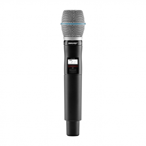 Shure QLX D2/B87C-K51 (606-670 MHz) nadajnik do r�ki, Shure