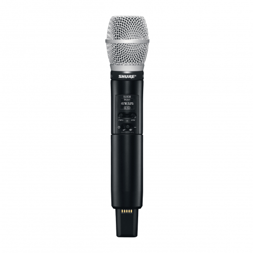 Shure SLXD 2/SM86-J53 (562-606 MHz) - Nadajnik ″do ręki″ z mikrofonem SM86 Shure SLXD 2/SM86-J53 (562-606 MHz) - Nadajnik ″do ręki″ z mikrofonem SM86