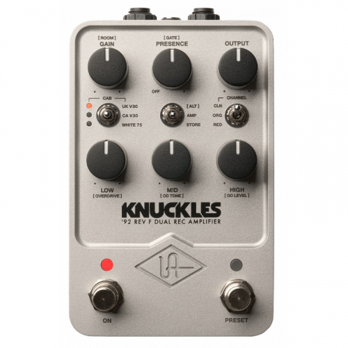 Universal Audio UAFX Knuckles ?92 Dual Rec Amplifier efekt gitarowy