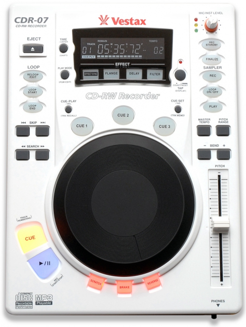 Vestax CDR-07 CD pehrva