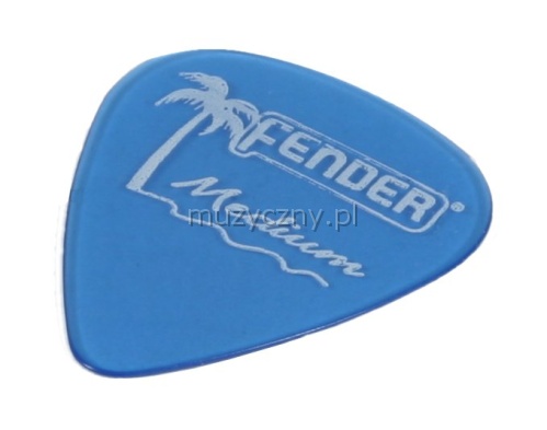 Fender California Clear medium blue kytarov trstko