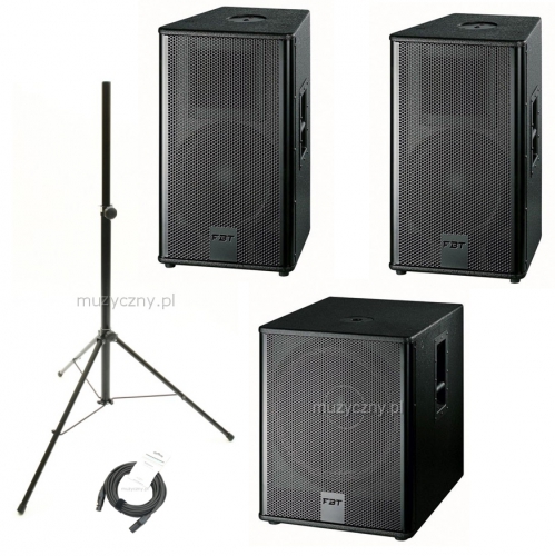 FBT Verve 2x 12A + 15SA sada aktivní FBT Verve 2x 12A + 15SA sada aktivní