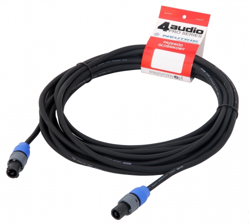 4Audio LS2250 10m kabel gonikowy 2x2,5mm ze speakonem