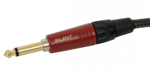 4Audio GT1075 4.5m przew�d gitarowy Jack Silent Jack czarne z��cza