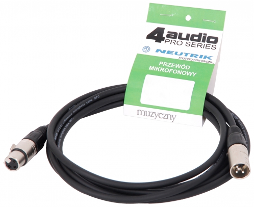 4Audio MIC2022 3m dr�t