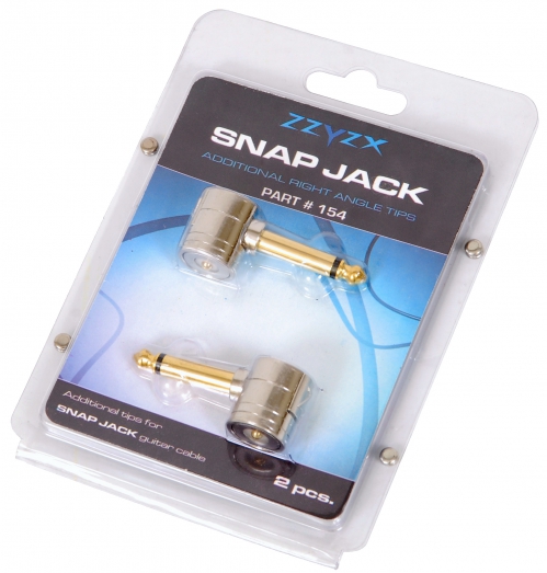 ZZYZX Snap Jack additional connectors Snap Jack 2x jack angled