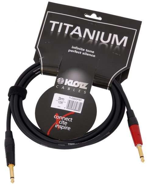 Klotz TI 0300 PSP Titanium kytarov kabel