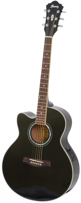 Ibanez AEL10E-BK Left elektricko-akustick kytara