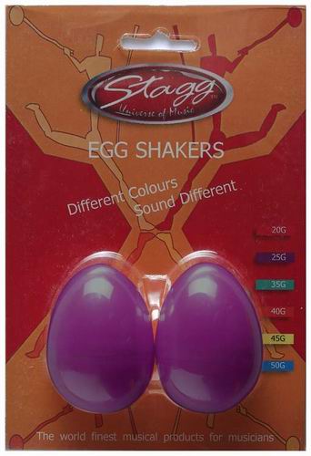 Stagg EGG-2PP shaker (pár) bicí nástroj Stagg EGG-2PP shaker (pár) bicí nástroj