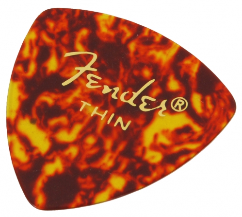 Fender Shell Pick Thin 346 kytarov trstko