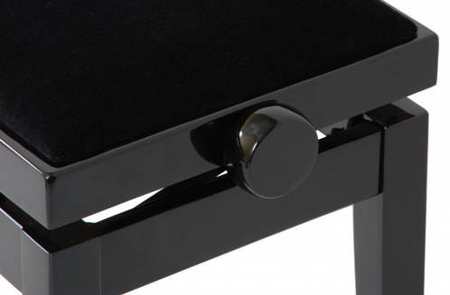 Grenada BG 27 awa do fortepianu, kolor: czarny poysk, obicie czarny welur