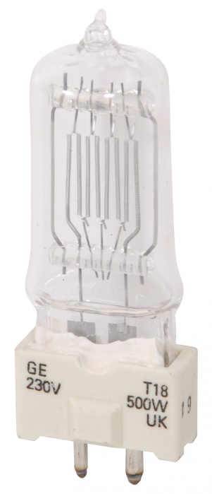 GE T18 230V/500W GY 9,5 rovka halogen