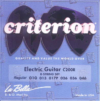 LaBella C200R Criterion struny na elektrickou kytaru