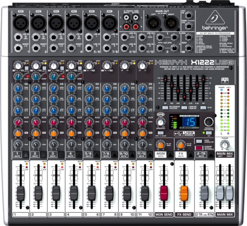 Behringer Xenyx 1222 USB mix�r