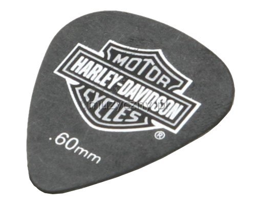 Dunlop H-Davidson Black Tortex 0.60mm Dunlop H-Davidson Black Tortex 0.60mm