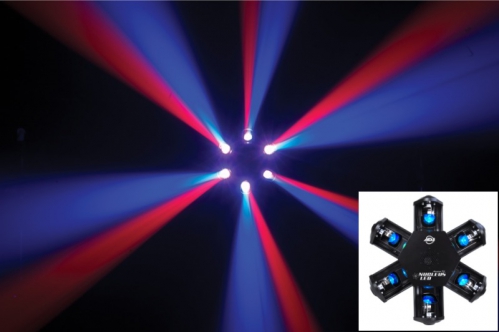 American DJ Nucleus LED DMX - svteln efekt