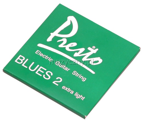 Presto Blues-2 struny na elektrickou kytaru