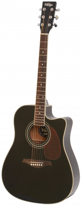 Vintage VEC500BK elektricko-akustick� kytara
