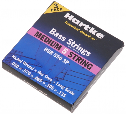Hartke HSB-550-3P struny na basovou kytaru Hartke HSB-550-3P struny na basovou kytaru