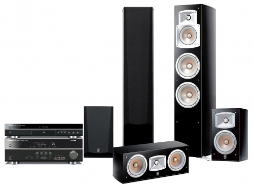 Yamaha RX-V367 + BD-S667 + NS555 + NS333 + NSC444 3 lata Gw. CZ