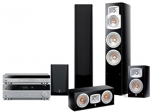 Yamaha RX-V367 + BD-S667 + NS555 + NS333 + NSC444 3 lata Gw. CZ