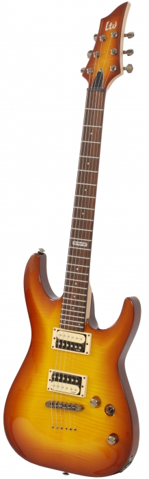 LTD H101FM Amber Sunburst elektrick kytara