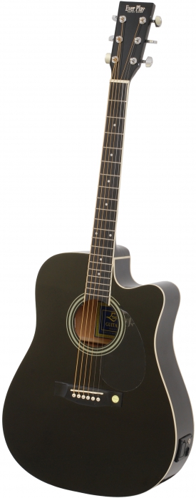 EverPlay AP-306EQ BK elektricko-akustick kytara