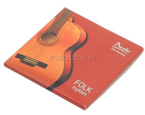 Presto Folk Nylon struny pro klasickou kytaru