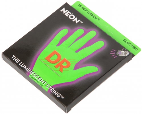 DR NGE 9 HiDef Green Neon Lite struny na elektrickou kytaru DR NGE 9 HiDef Green Neon Lite struny na elektrickou kytaru