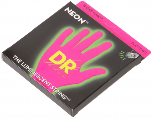 DR NPE 9 HiDef Pink Neon Lite struny na elektrickou kytaru