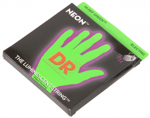 DR NGE 10 HiDef Green Neon Medium struny na elektrickou kytaru DR NGE 10 HiDef Green Neon Medium struny na elektrickou kytaru