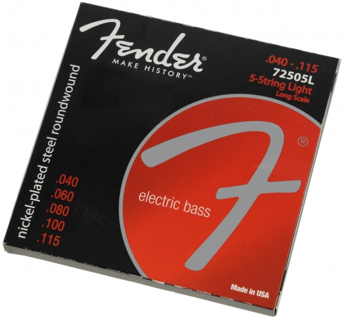 Fender 72505L-5 nickel plated struny na basovou kytaru